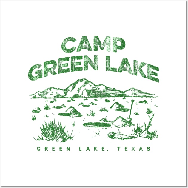 Camp Green Lake - Holes Wall Art by huckblade